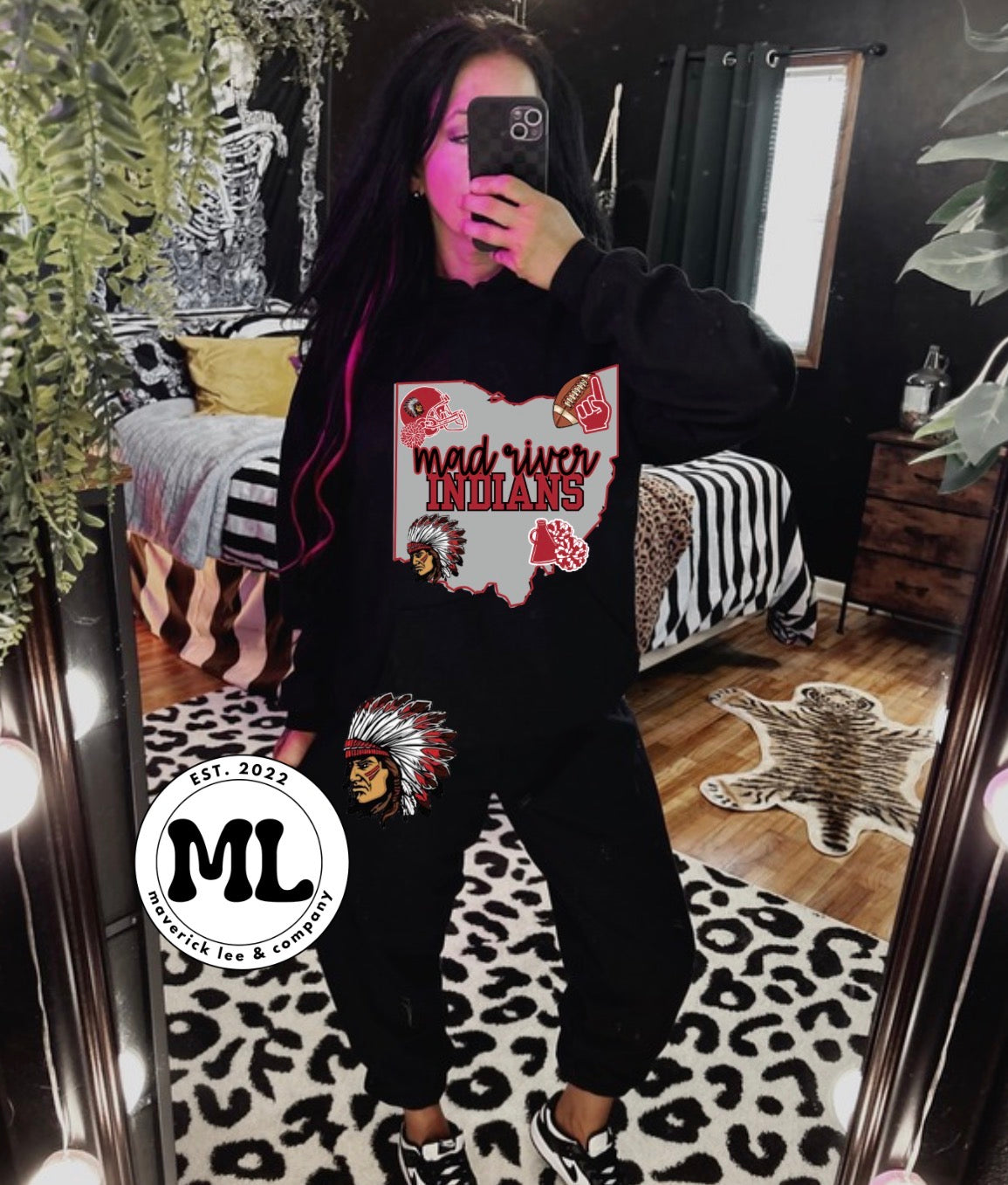 jogger set - Ohio Outline