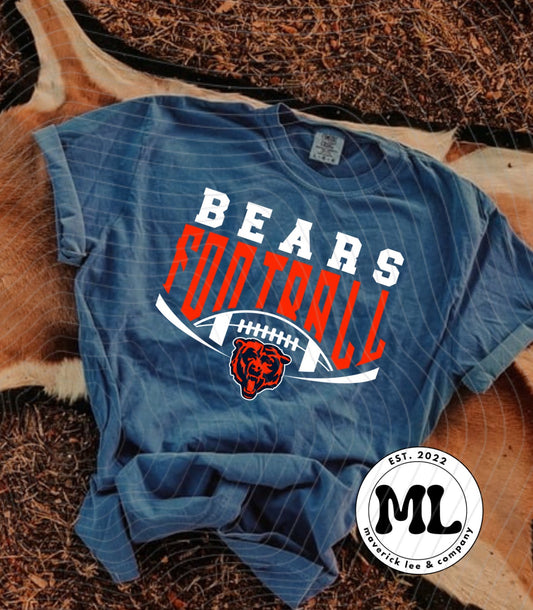 Bears Youth Football - half football