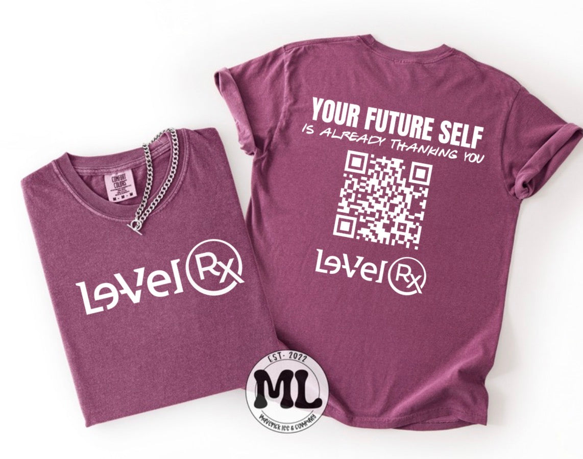 LVRX Custom - Your future self - white font