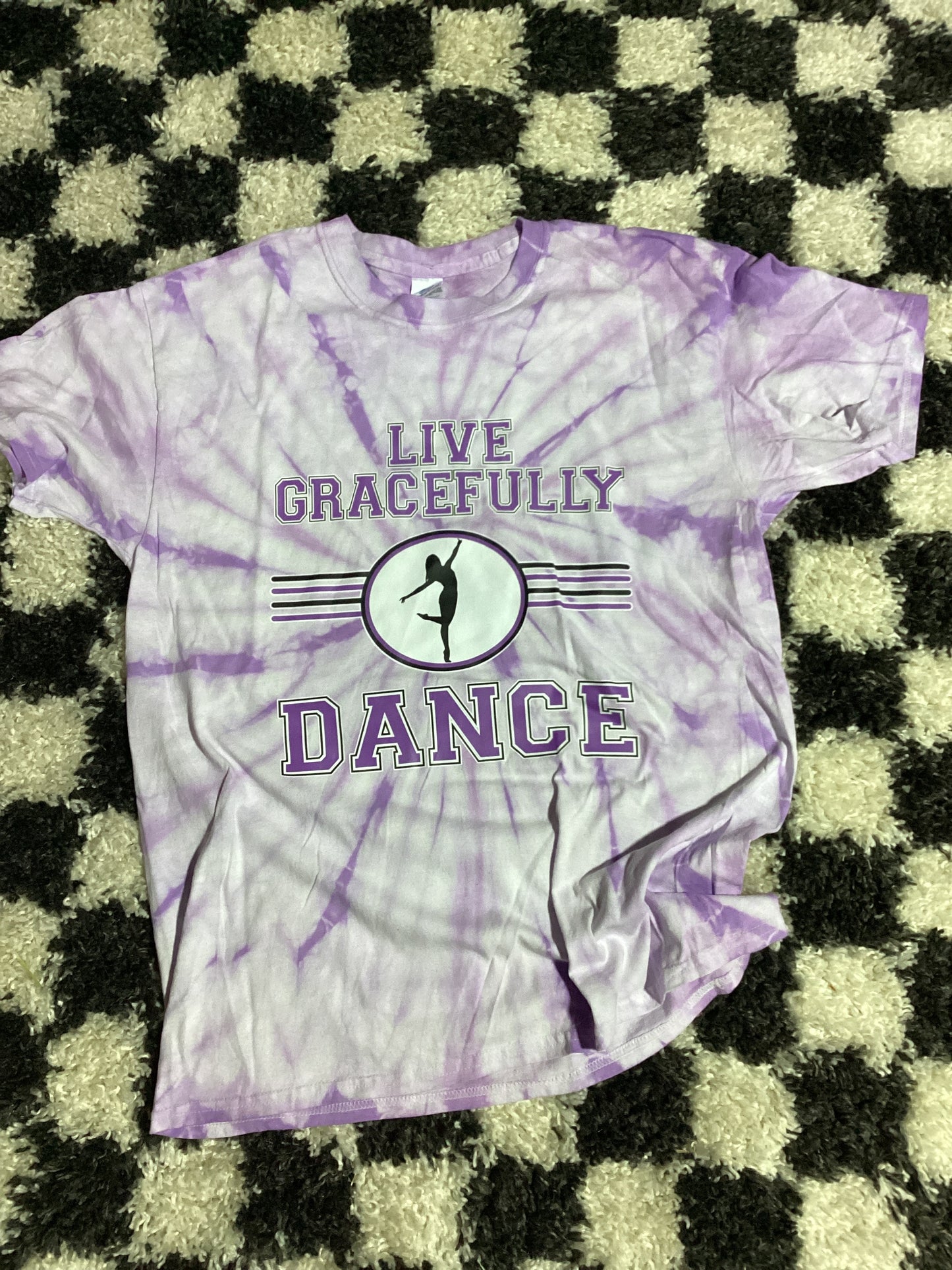 Large live gracefully dance in stock