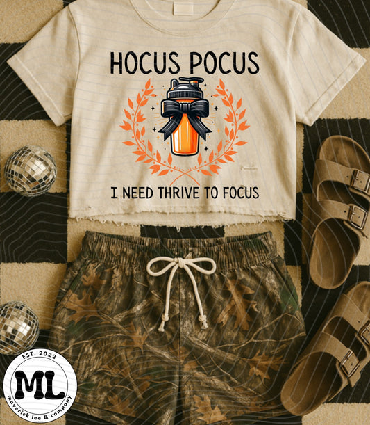 I need Thrive to focus