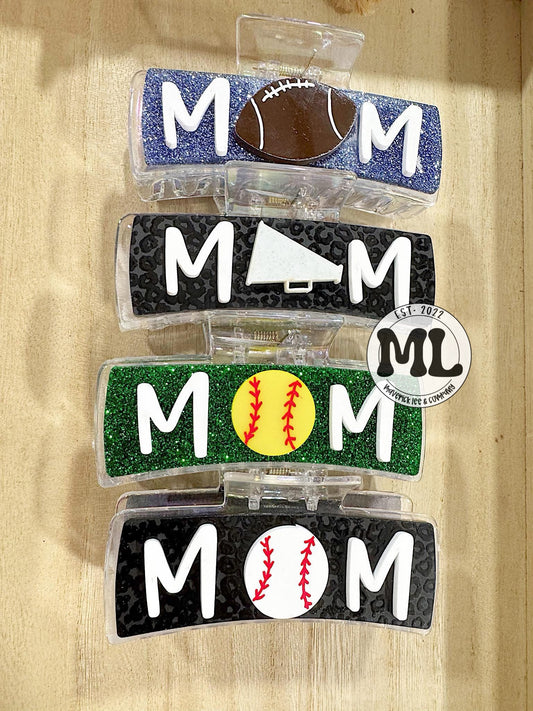 Vertical mom claw clip