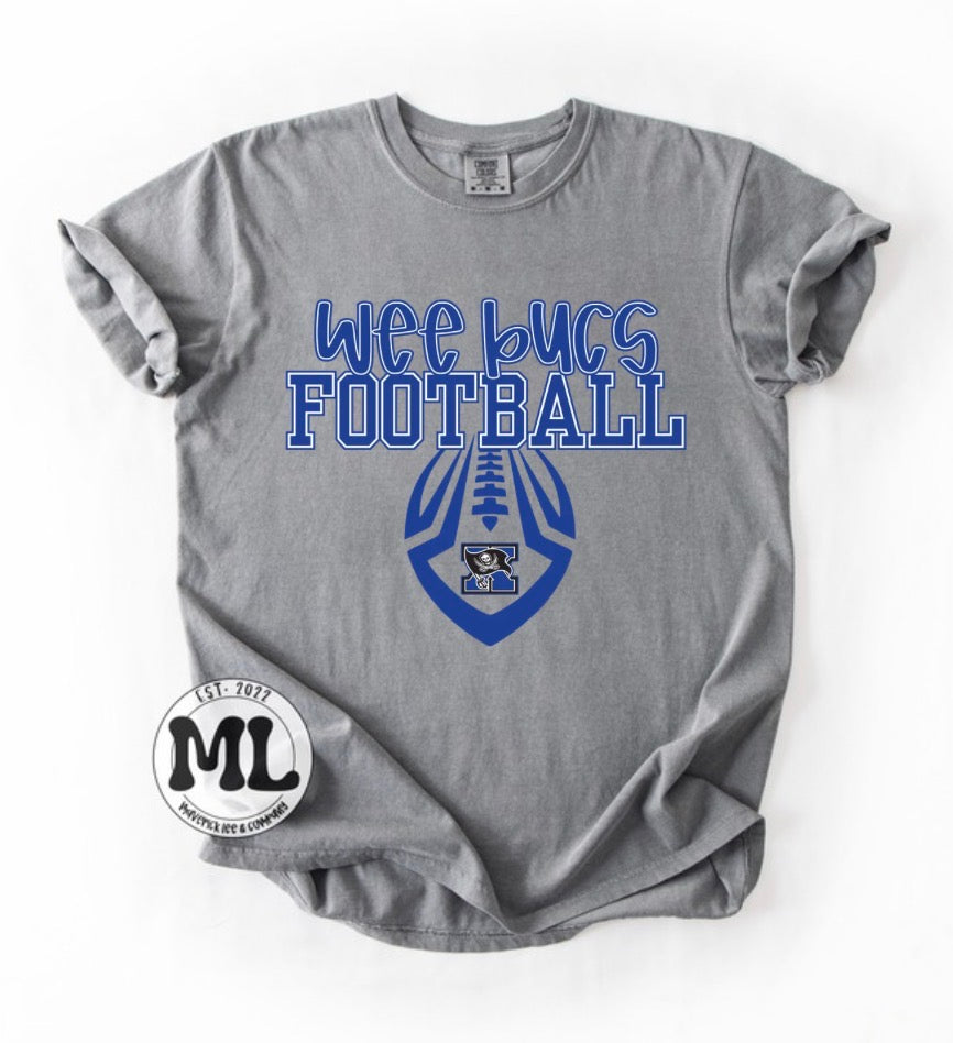 Wee Bucs single color football