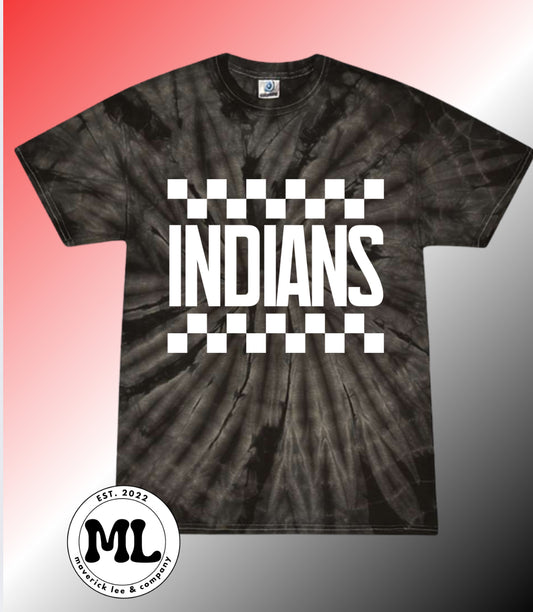 Stebbins Indians - white checkered