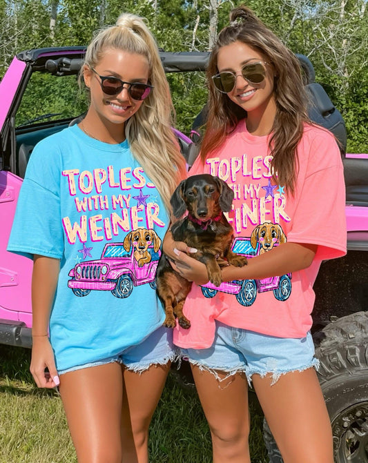 Topless with my Weiner