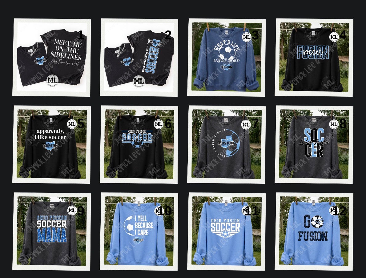 Ohio Fusion Soccer collection Sep 2026