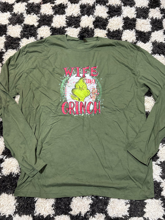 3X long sleeve tee in stock