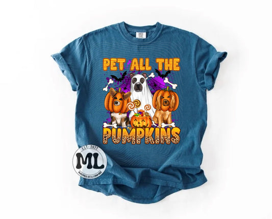 Pet all the pumpkins