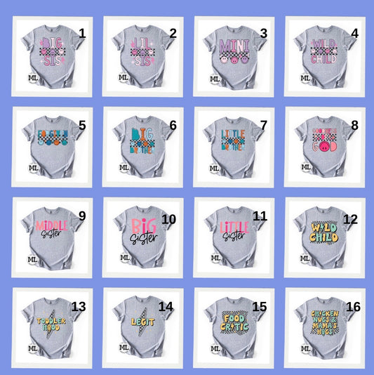 Pastel kids collection