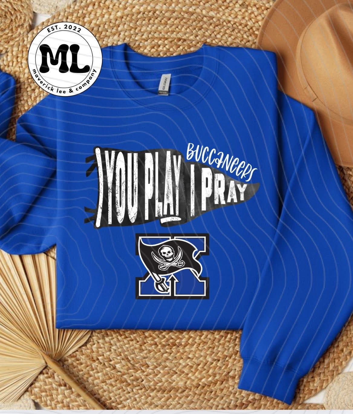 You play I pray with white buccaneers