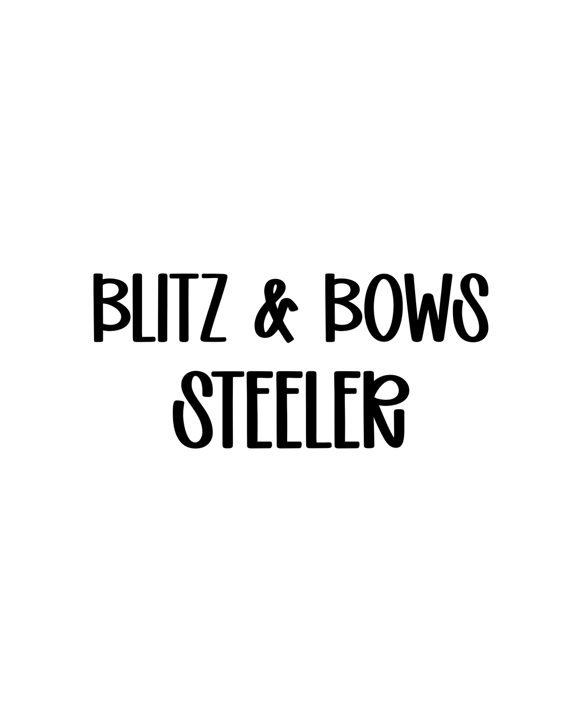 STEELER | BLITZ & BOWS