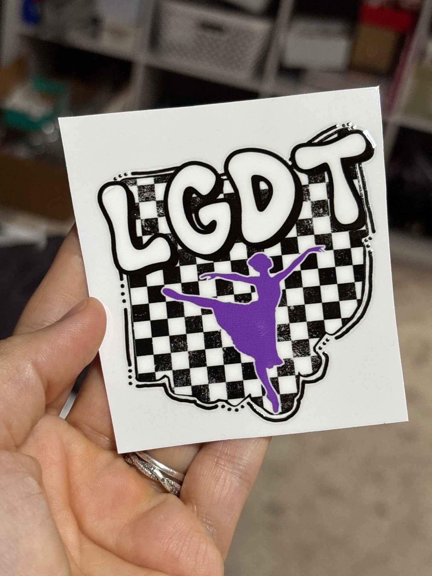 UVDTF sticker in stock