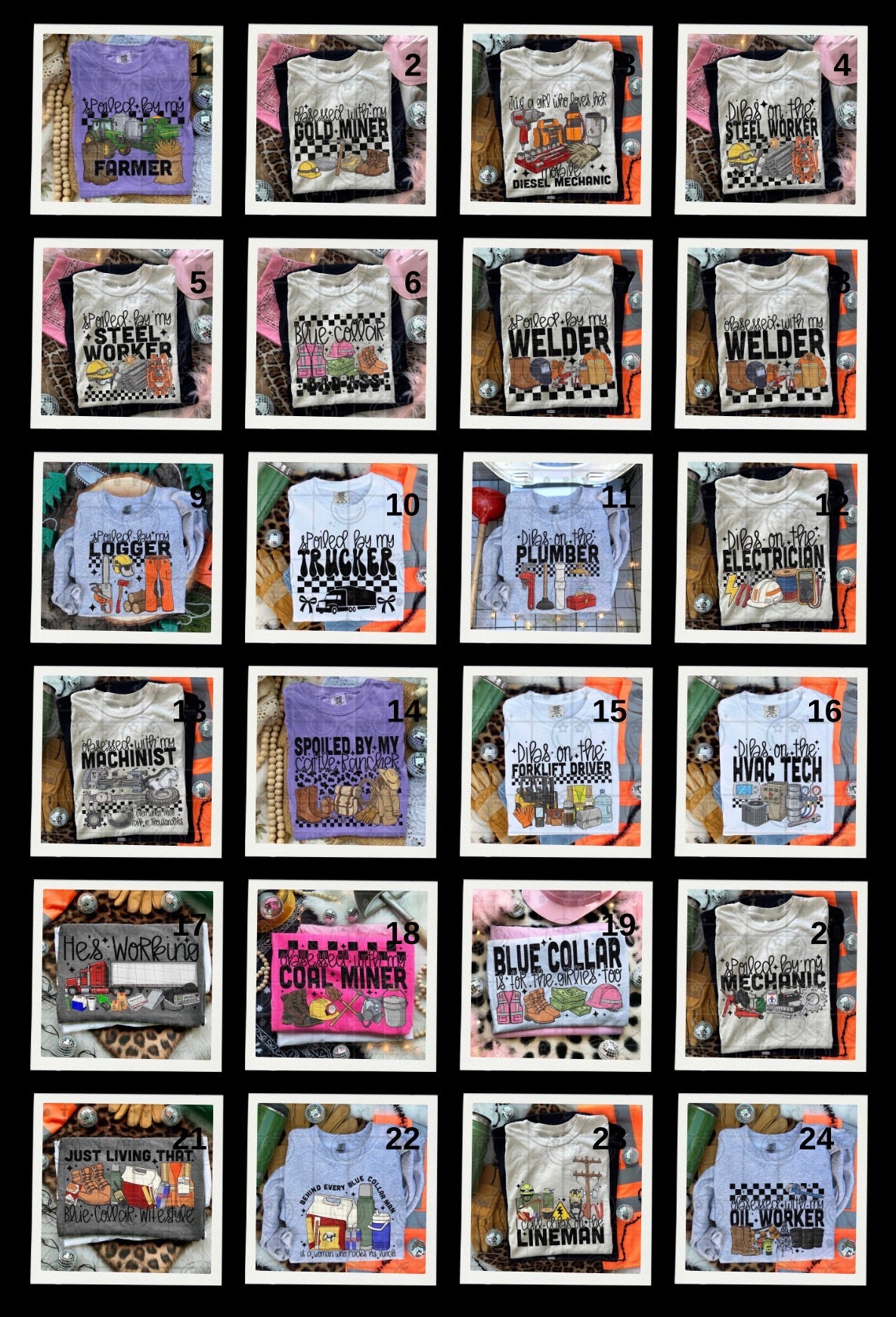 Blue collar collection