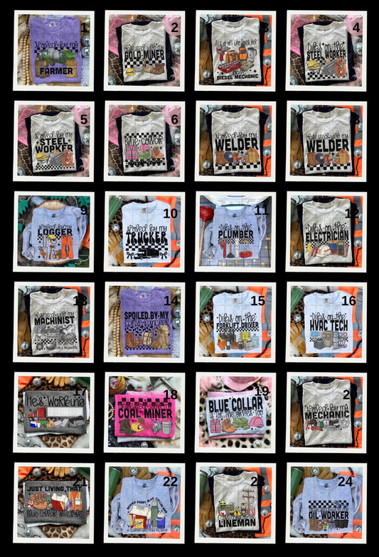 Blue collar collection