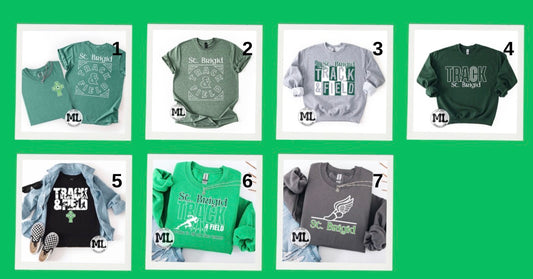 St. Brigid Irish track collection