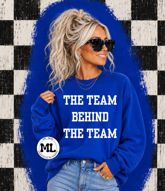The team behind the team
