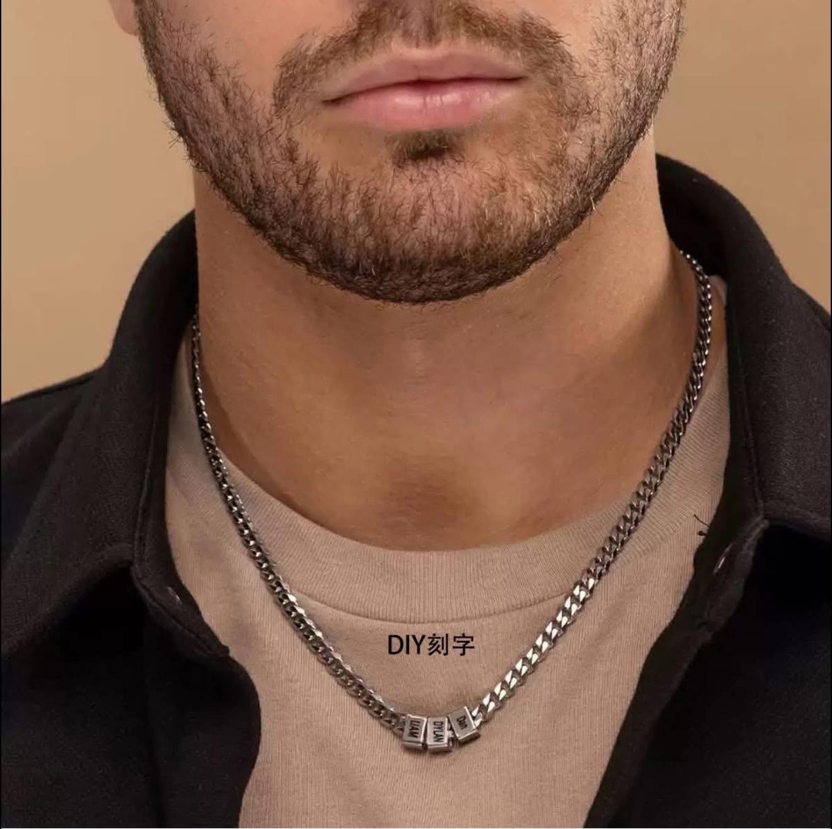 Custom Engraved Name Necklace