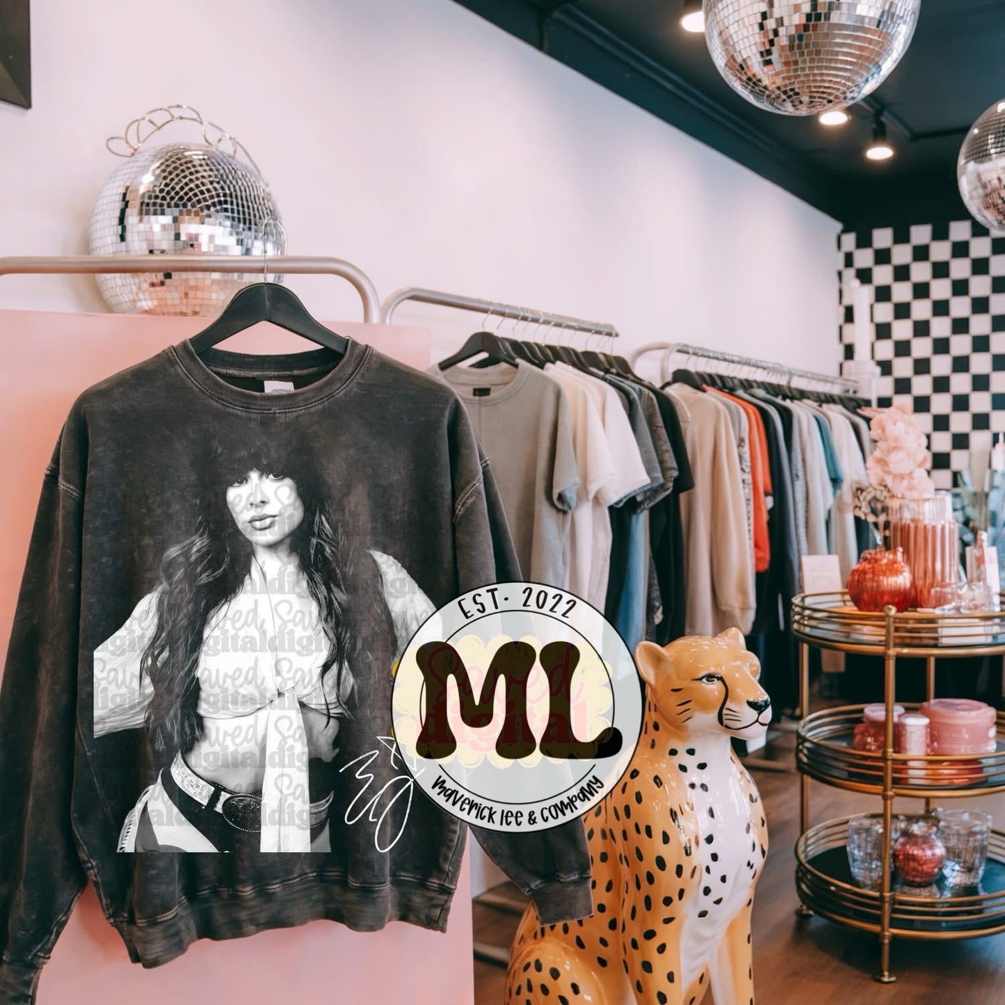 Halftone Collection - only on dark garments