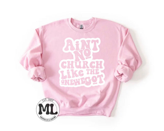 Ain’t no church - white