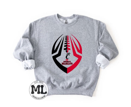 Bearcats - duo tone football