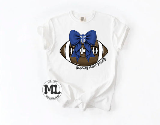 TMU - football with bow