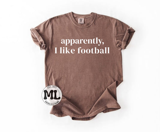 Apparently I like football