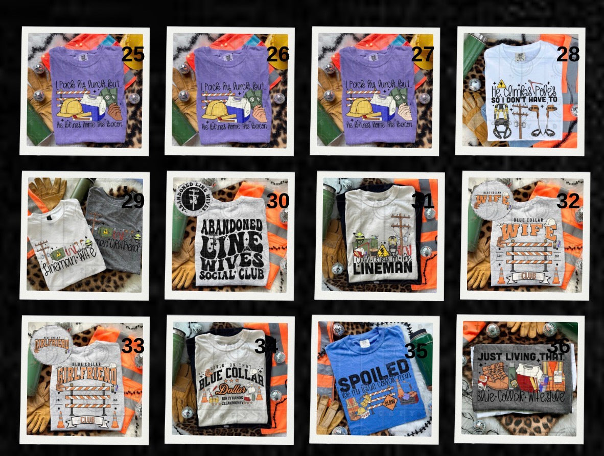 Blue collar collection