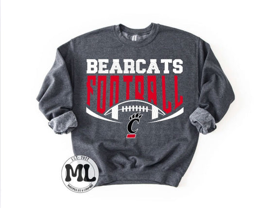 Bearcats - half football