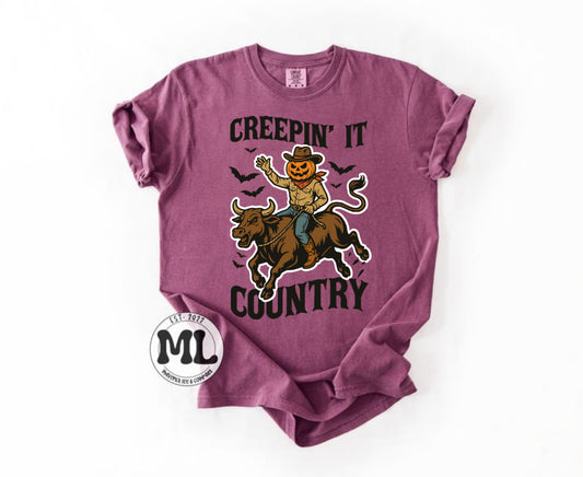 Creepin in country