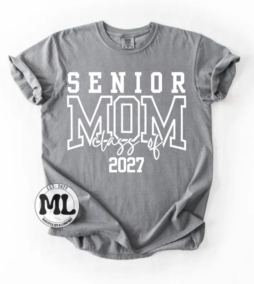 Black and white senior parents collection 2027