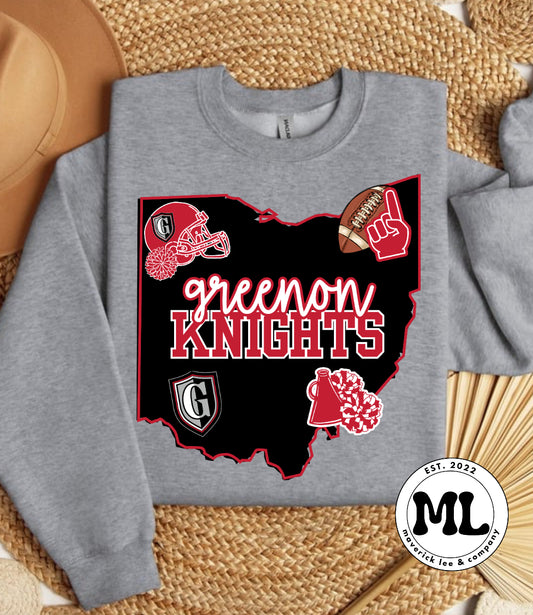 Greenon - Ohio outline