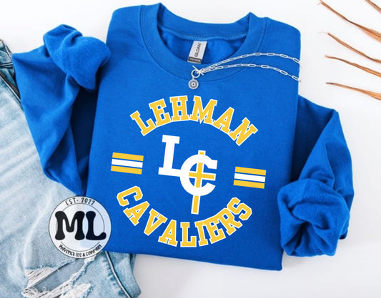 Lehman catholic high school - circle + lines
