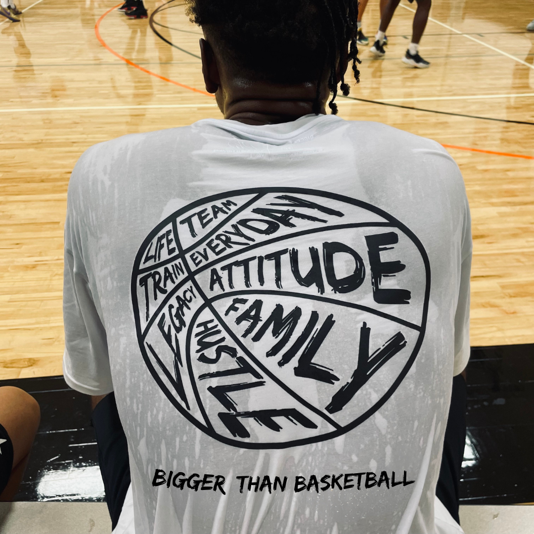 Bigger Than Basketball - T-Shirt - White