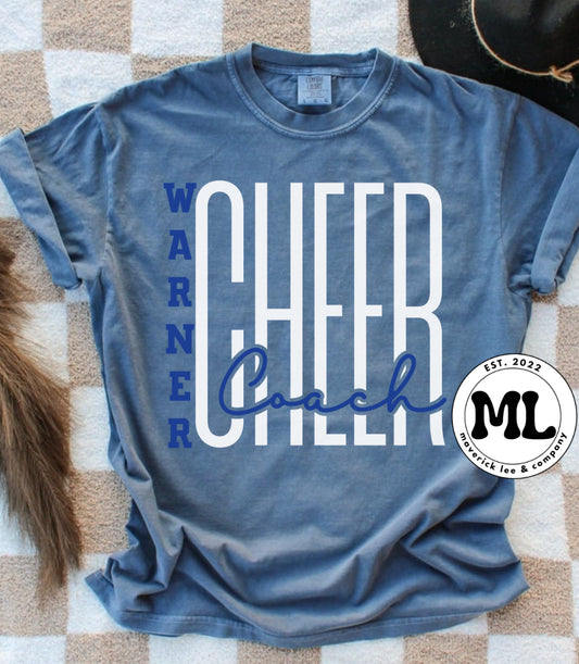 Warner cheer coach