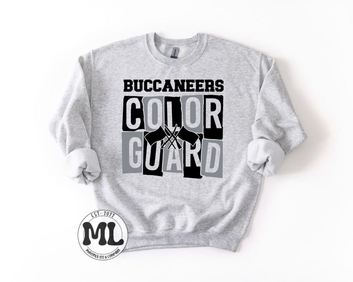 Xenia Buccaneers colorguard collection