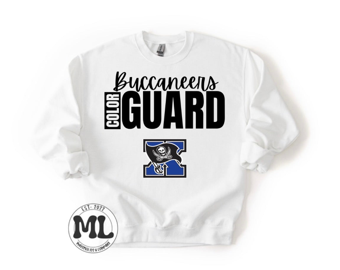 Xenia Buccaneers colorguard collection