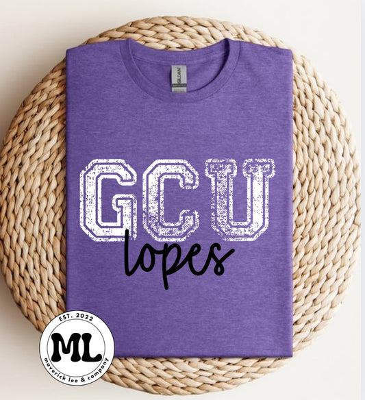 GCU lopes distressed