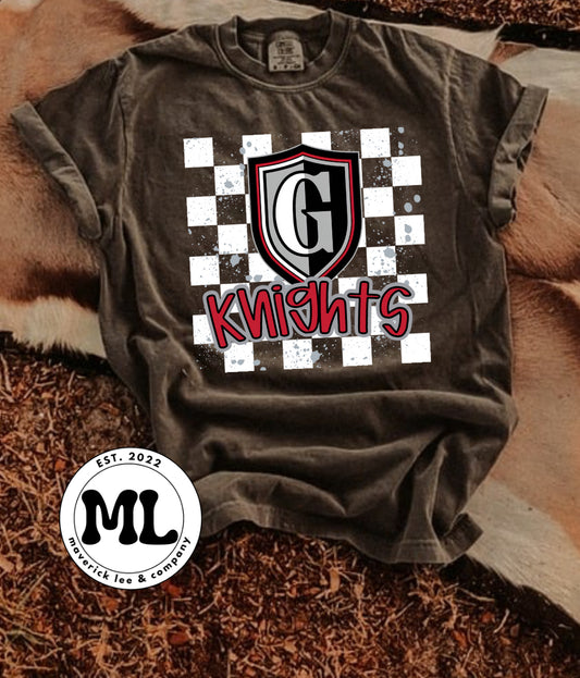 Greenon - checkered splash