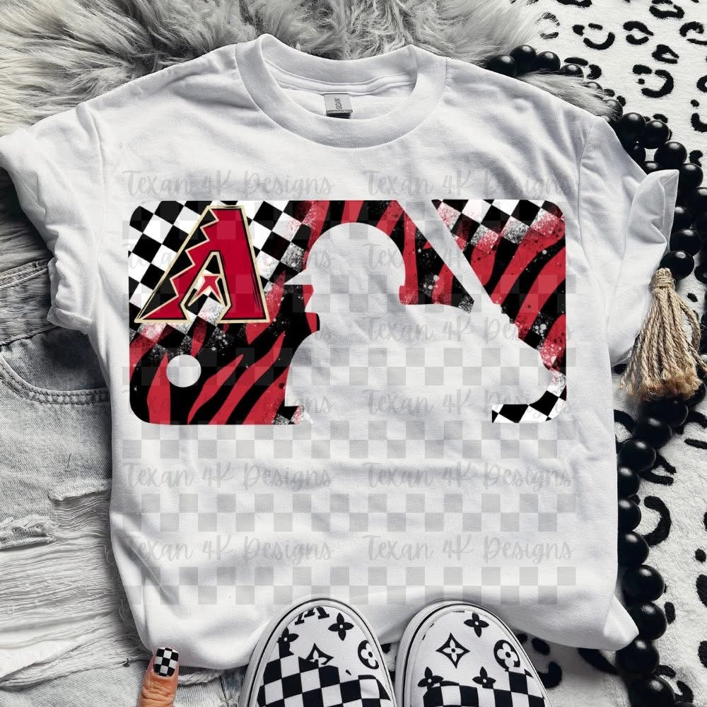 Zebra and checkered baseball collection
