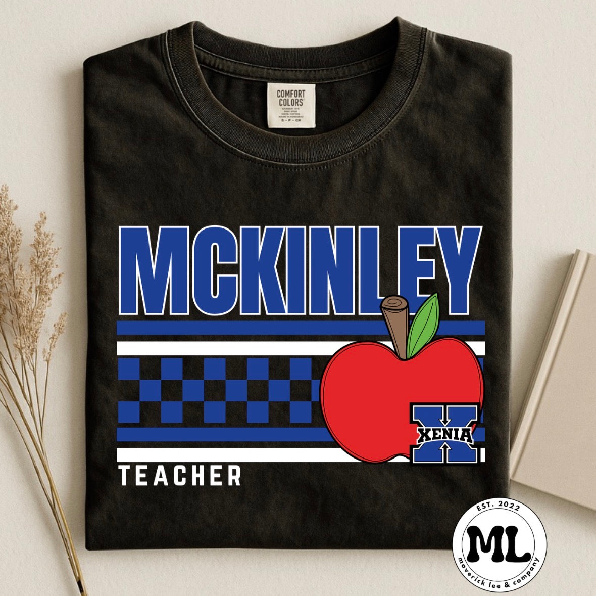 McKinley Teacher - checkered