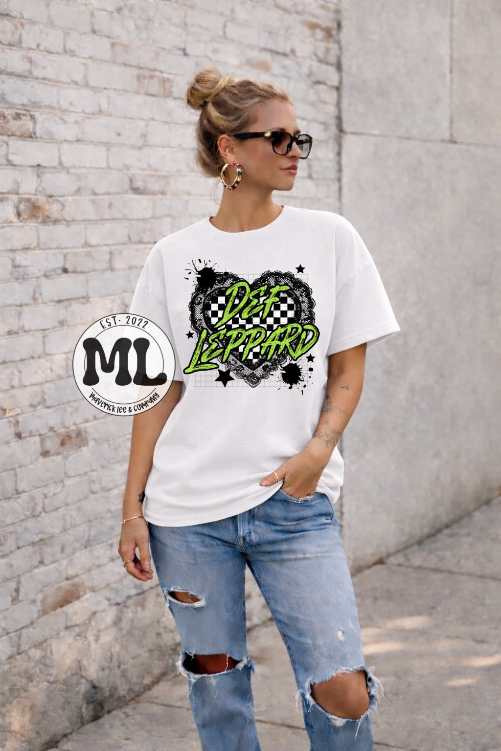 Black lace + green music collection