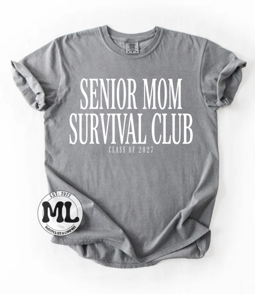 Black and white senior parents collection 2027