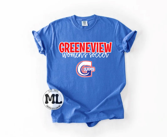 Greeneview soccer - white/red/white