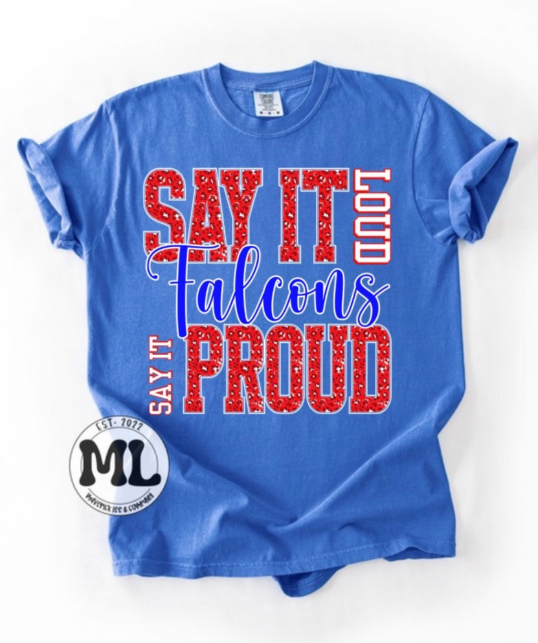 Clinton-Massie Falcons July 2026 spirit collection