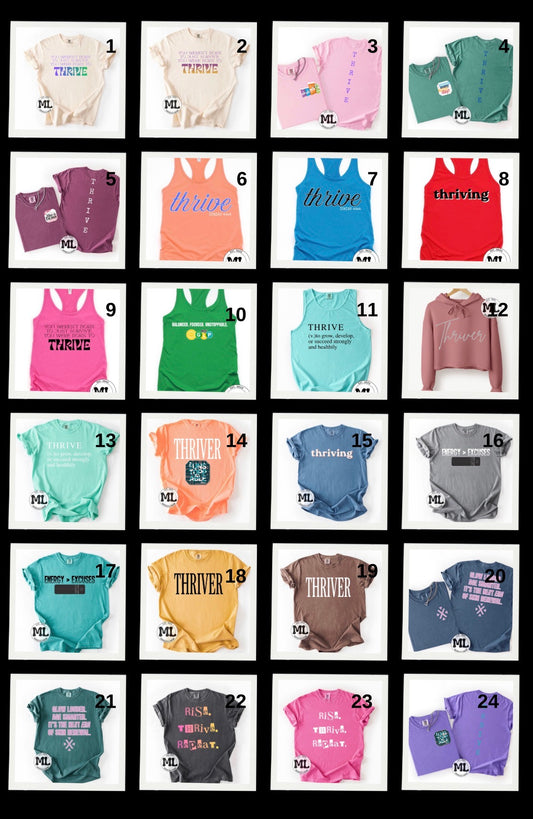 April 2026 new Thrive Collection