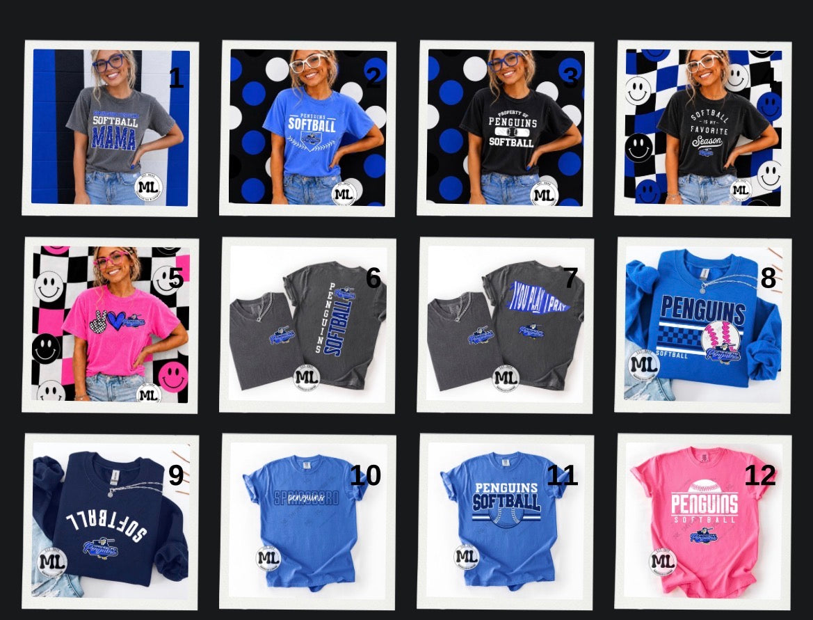 Springboro penguins softball collection