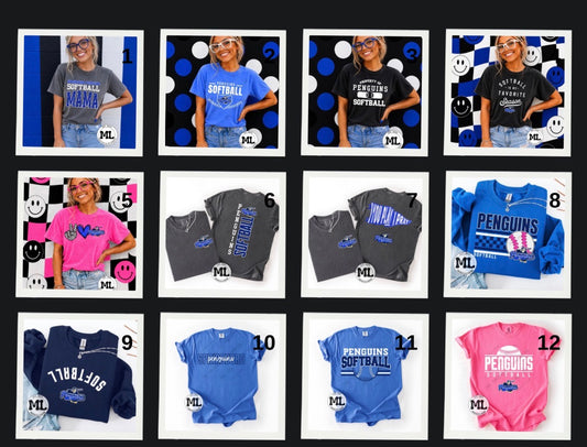 Springboro penguins softball collection
