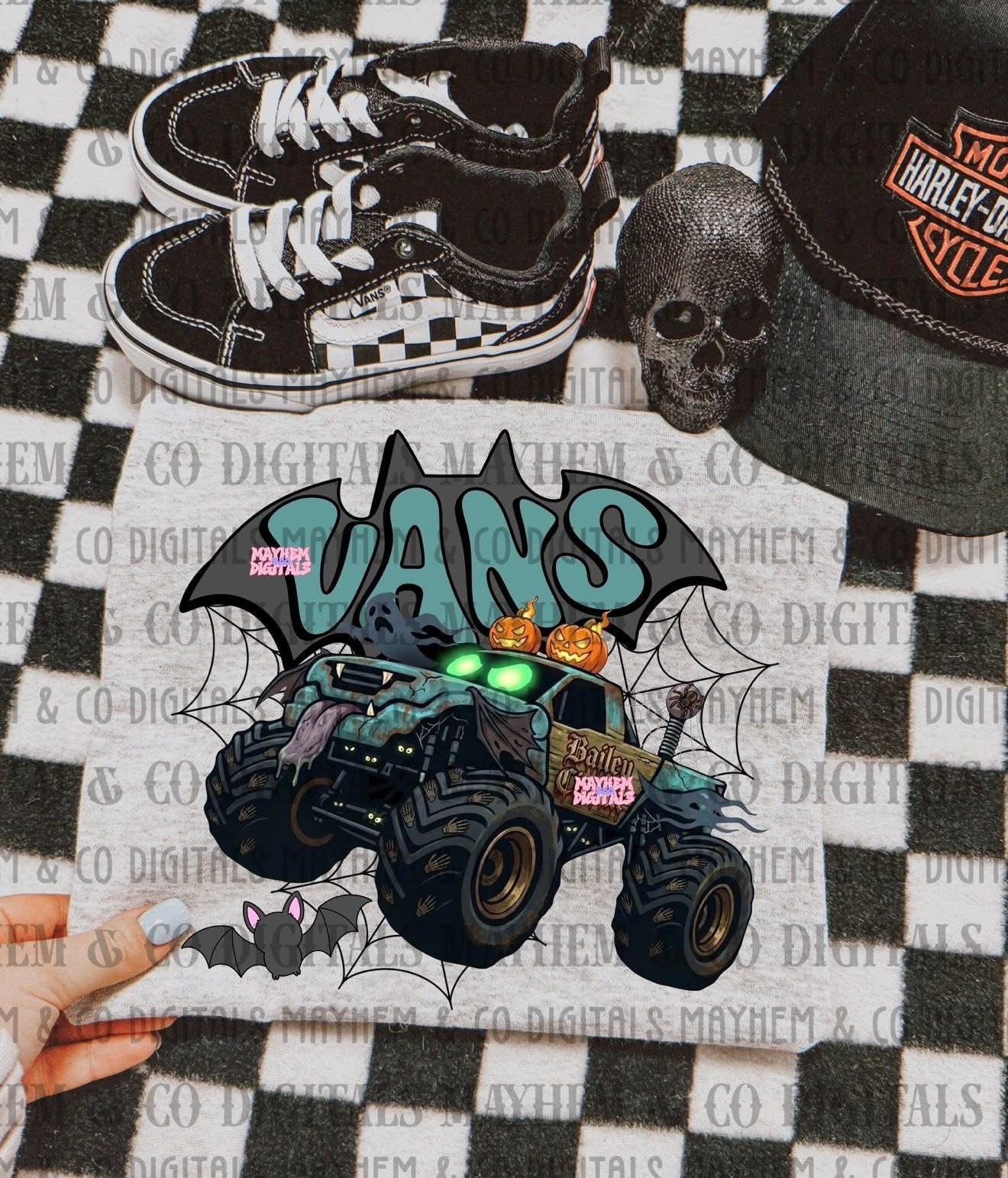 Spooky truck collection