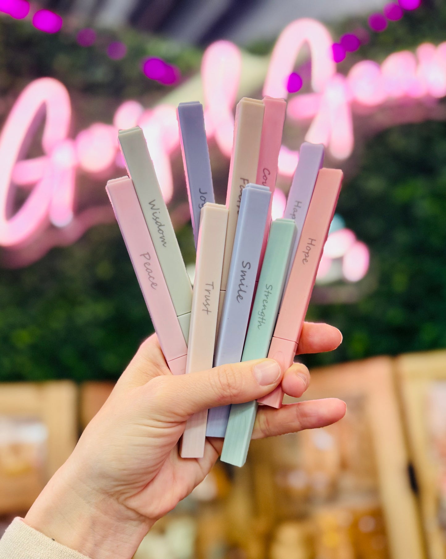 Script Bible Highlighters - Muted Pastel Bible Highlighter Set - No Bleed Through Highlighters - Bible Safe Markers - Quick Dry Highlighters - Gift