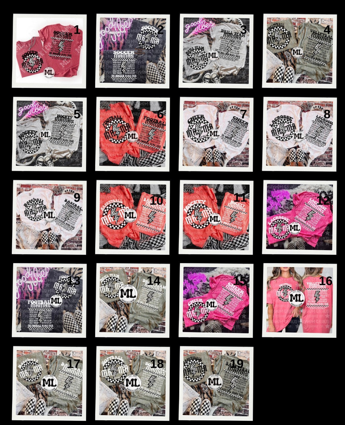 Sports mama tour collection
